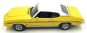 Acme 1/18 Scale Diecast A1801227 1972 Pontiac GTO LeMans - Yellow/White
