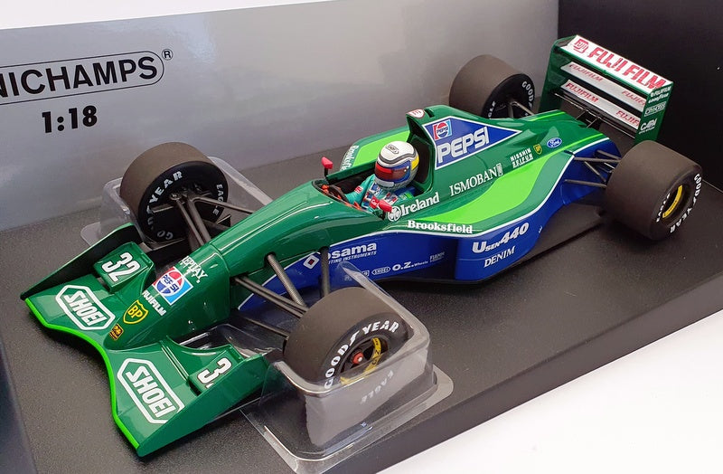 Minichamps 1/18 Scale 110 910332 - Jordan Ford 191 Zanardi Japan GP 1991