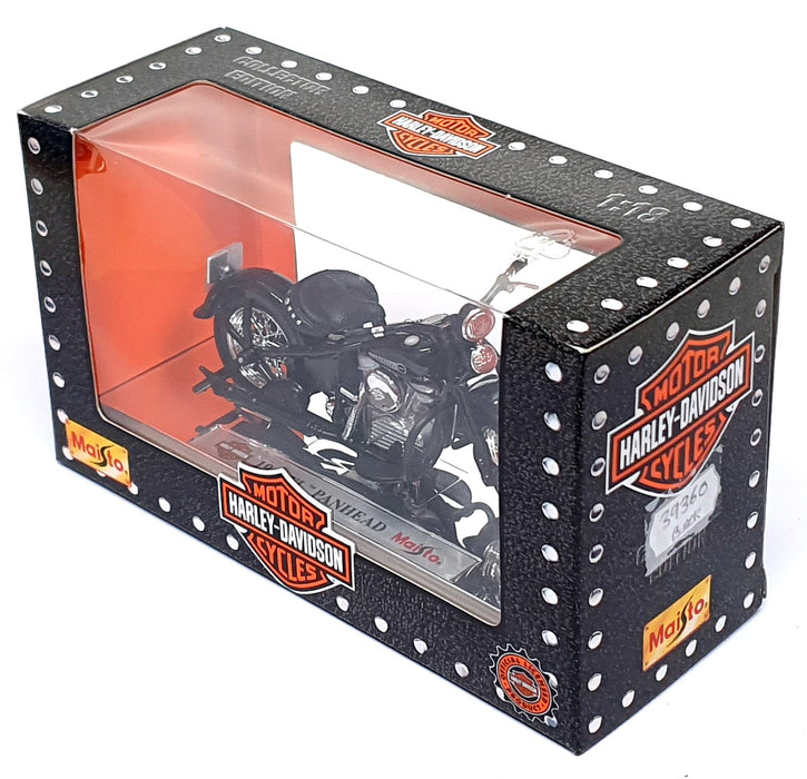 Maisto 1/18 Scale 39360 - 1948 Harley Davidson FL Panhead - Black