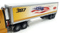 Franklin Mint 1/32 Scale Diecast B11ZH13 Peterbilt Model 387 Tractor W/ Trailer