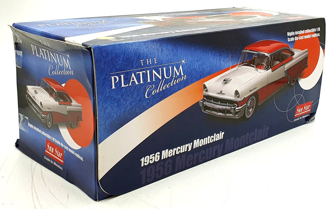 Sun Star 1/18 Scale 5142 - 1956 Mercury Montclair - Tuxedo Black/Grove Green