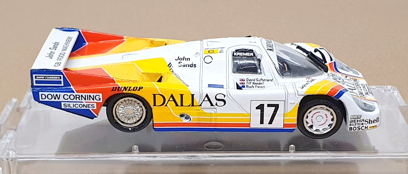 Vitesse 1/43 Scale Diecast 315 - Porsche 956 Dallas #17 Le Mans 1984