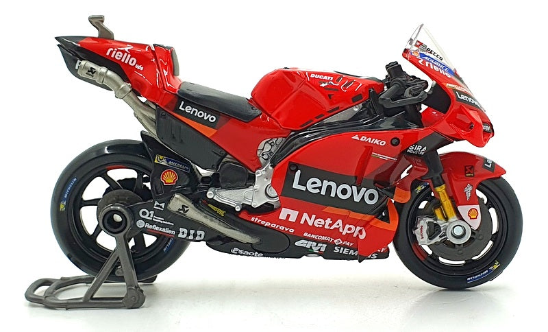 Maisto 1/18 Scale 36391 - Ducati Desmosedici Motorcycle GP 2022 - #63 F.Bagnaia