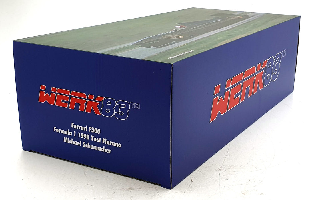 Werk83 1/12 Scale W12003006 - F1 Ferrari 330 Test Car Fiorano 1998 - Schumacher