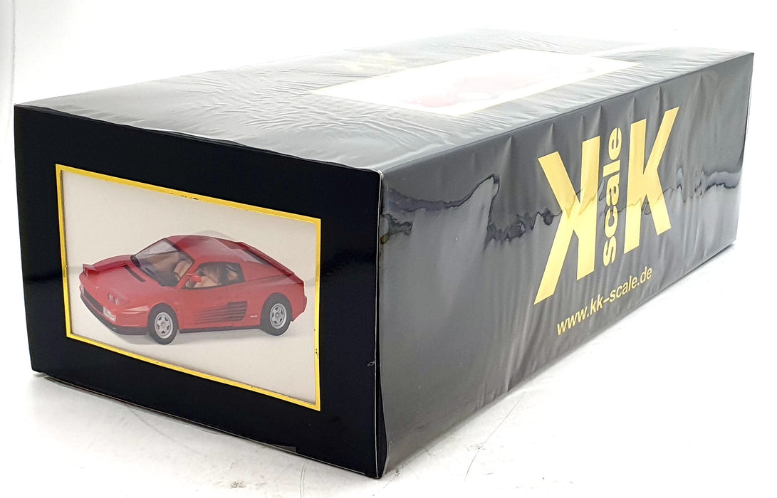 KK Scale 1/12 Scale KKDC120204 - 1984 Ferrari Testarossa Monospeccio - Red