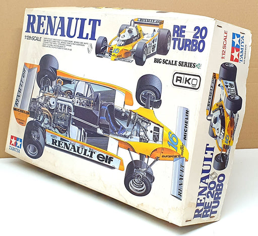 Tamiya 1/12 Scale Unbuilt Kit BS1226 - F1 Renault RE 20 Turbo Race Car
