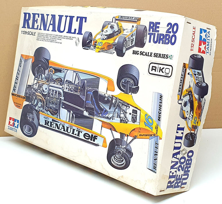 Tamiya 1/12 Scale Unbuilt Kit BS1226 - F1 Renault RE 20 Turbo Race Car