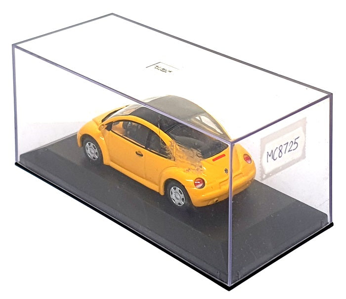 Minichamps 1/43 Scale Diecast MC8725 - VW Volkswagen New Beetle - Yellow