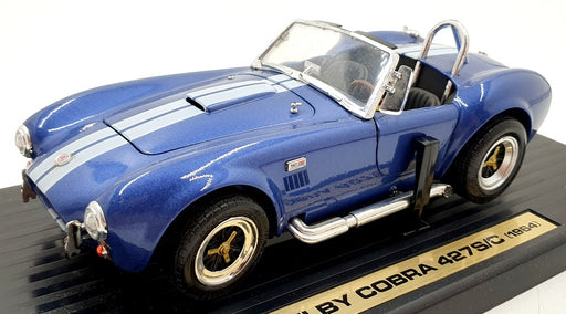 Road Legends 1/18 Scale Diecast 92058 - 1964 Shelby Cobra 427 S/C Blue/white
