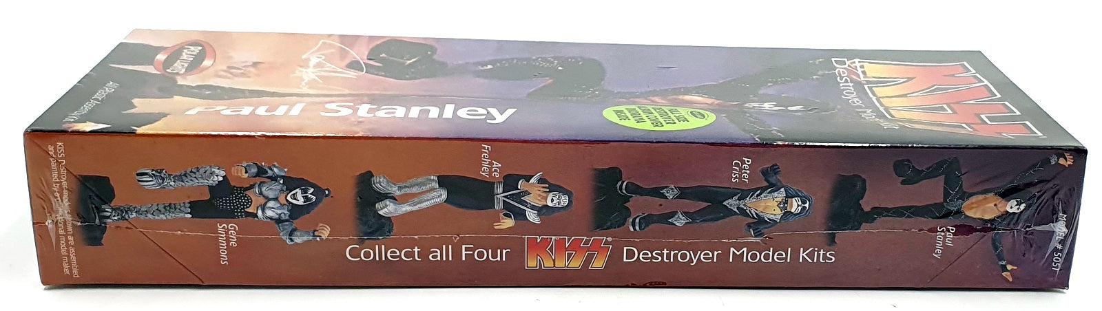 Polar Lights Unbuilt Model Kit 5051 - Kiss Paul Stanley Destroyer With Poster
