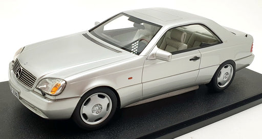 Cult Models 1/18 Scale CML079-1 - Mercedes-Benz 600 SEC C140 1992 Silver