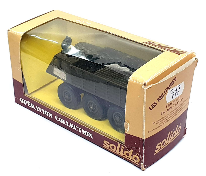 Solido 12.5cm Long Diecast 247 - Alvis Berliet Military Vehicle - Green