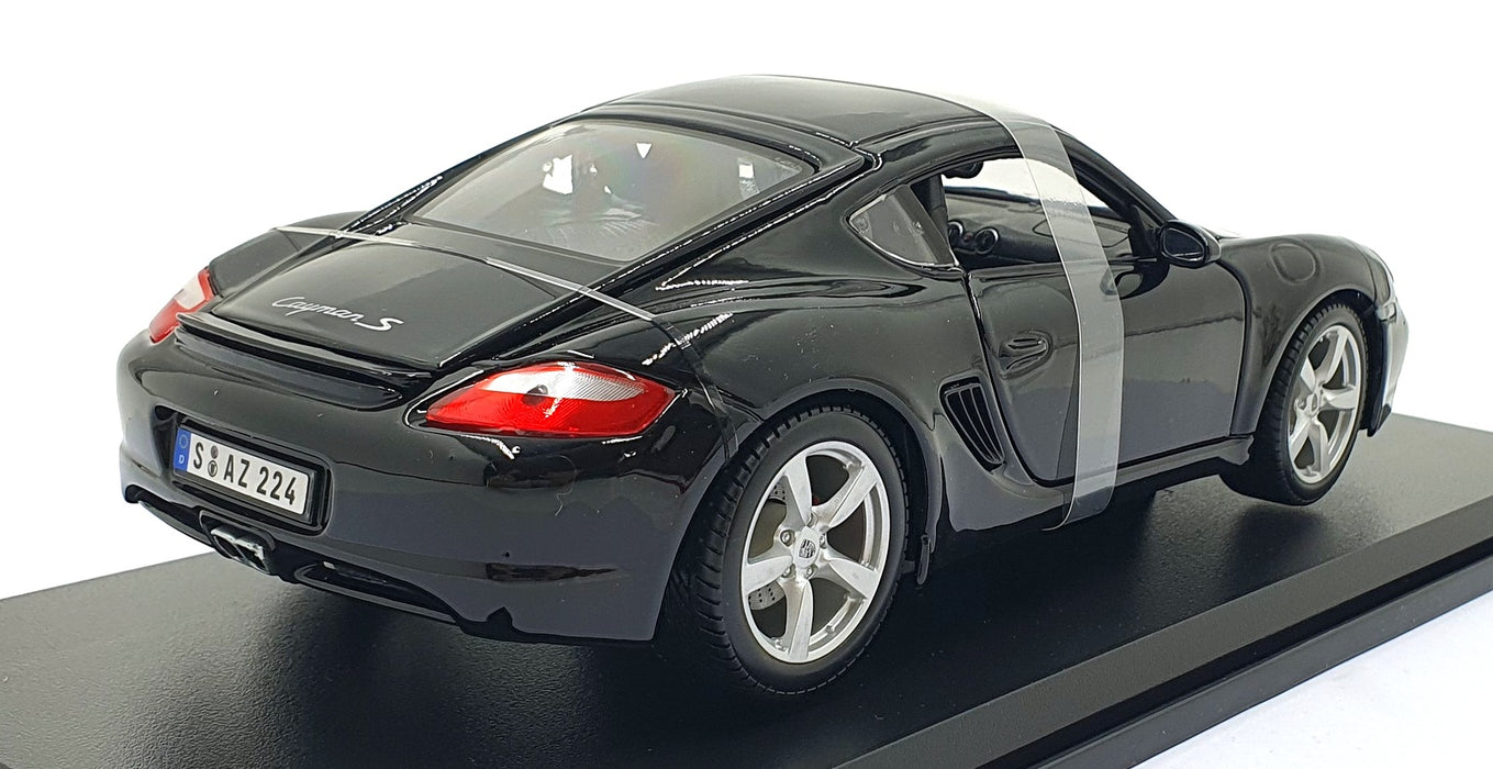 Maisto 1/18 Scale Diecast 46629 - Porsche Cayman S - Black