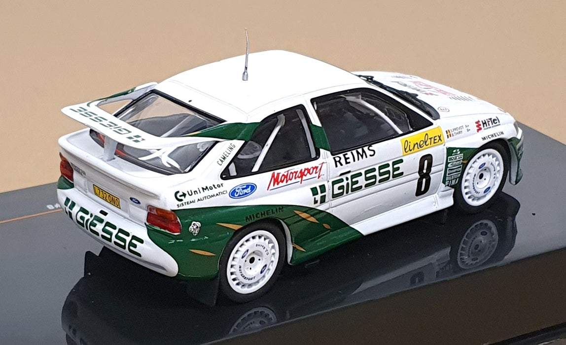 Ixo 1/43 Scale RAC448.22 - Ford Escort RS Cosworth #8 Monte Carlo Rally 1994