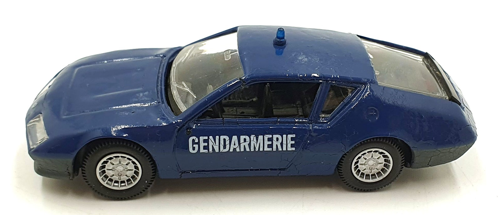 Norev Hachette 1/43 Scale DZ0526 1977 Renault Alpine A310 Gendarmerie Police Car