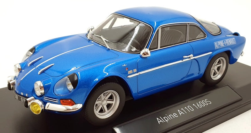 Norev 1/18 Scale Diecast 185307 - Renault Alpine A110 1600S 1972 - Blue