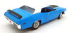 Auto World 1/18 Scale Diecast AMM1012/06 - 1971 Plymouth Roadrunner Blue/White