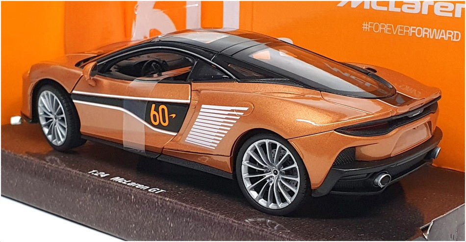 Welly 1/24 Scale 24105S-W - McLaren GT 60th Anniversary - Gold