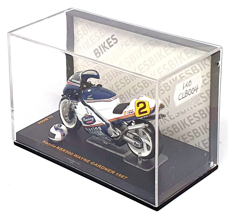 Ixo 1/24 Scale CLB004 - Honda NSR500 Motorbike #2 W. Gardner - Blue/White 