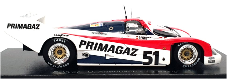 Spark 1/43 Scale Resin S9889 - Porsche 962 C #51 24h Le Mans 1991