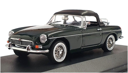 Minichamps 1/43 Scale 430 131041 - 1962-69 MGB Cabriolet Softop - Racing Green