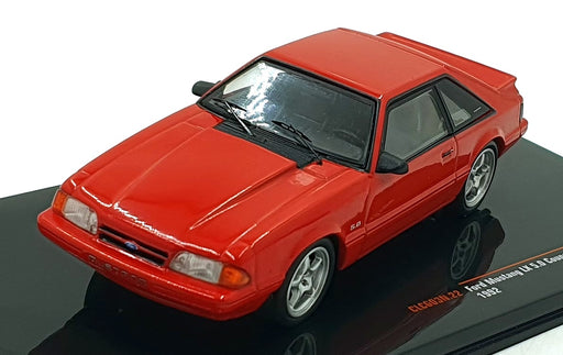 Ixo 1/43 Scale Diecast CLC603N.22 - 1992 Ford Mustang LX 5.0 Coupe - Red