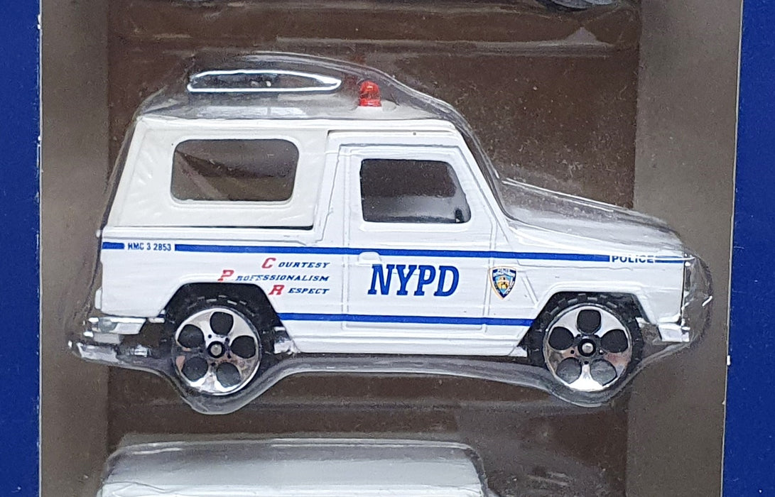 Daron 1/64 Scale RT8610 - New York Police Dept. NYPD 5 Piece Gift Pack