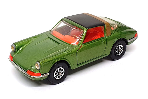 Corgi Toys 9cm Long Original Diecast 382 - Porsche Targa 911S - Met. Green