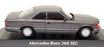 Maxichamps 1/43 Scale 940 035122 - 1986 Mercedes Benz 560 SEC - Met. Grey