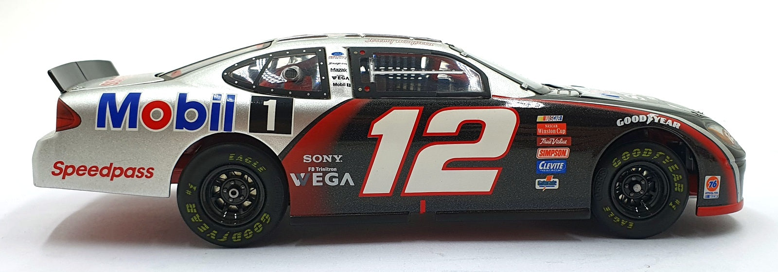 Team Caliber 1/24 Scale O122275SO - 2001 Ford Taurus #12 NASCAR Jeremy Mayfield