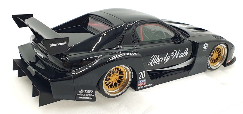 Top Speed 1/18 Scale Resin TS0528 - Mazda RX-7 LB Super Silhouette Black