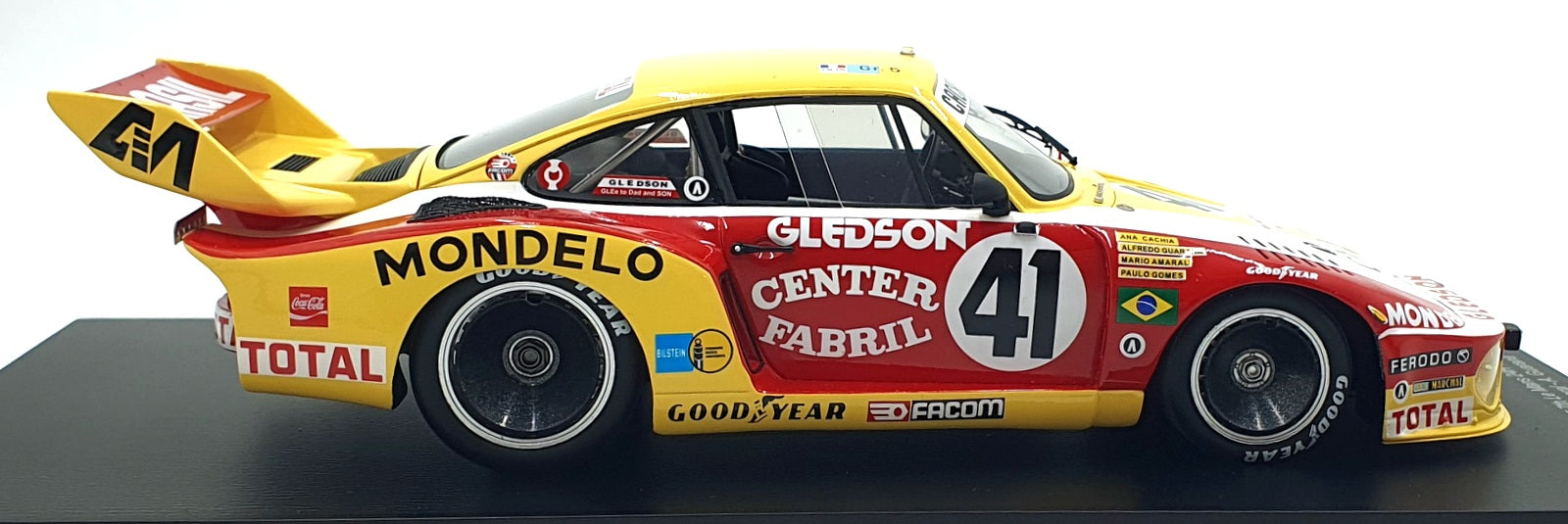 Spark 1/18 Scale 18S633 - Porsche 935 7th Le Mans 24Hr 1978 #41