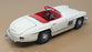 Burago 1/18 Scale 3023 - 1957 Mercedes Benz 300SL Roadster - Ivory