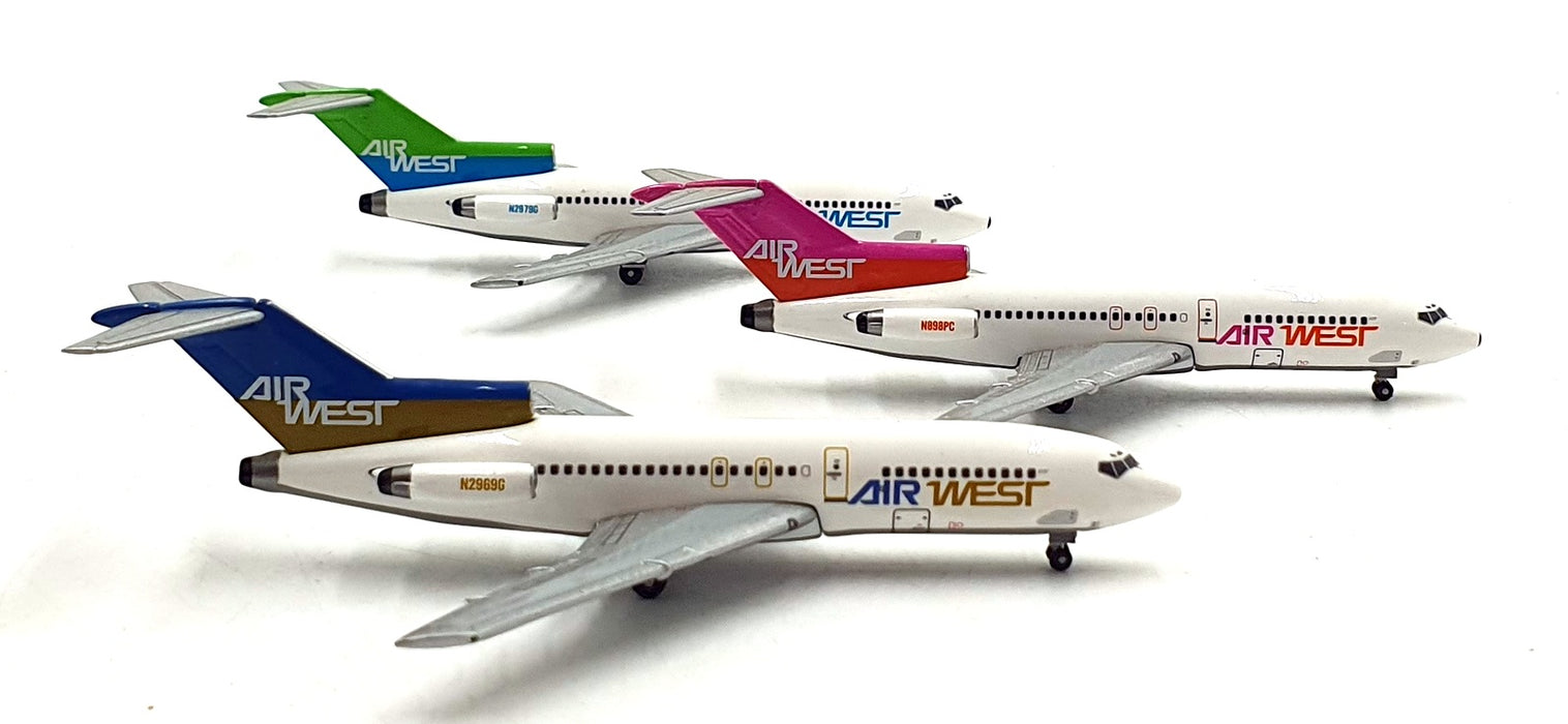 SMA 1/400 Scale Diecast 030601 - Air West 727-193 Aircraft Set