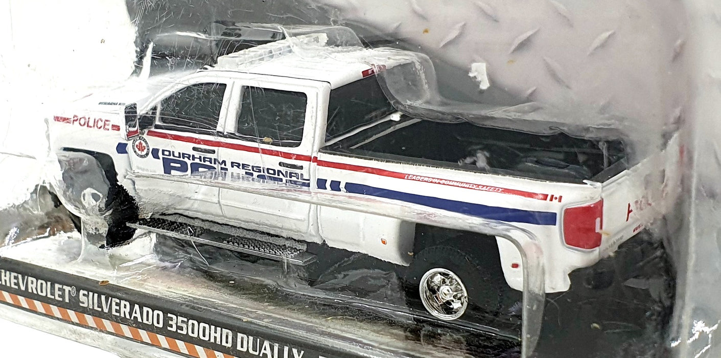 Greenlight 1/64 Scale 46090-C - 2018 Chevrolet Silverado 3500HD Dually Police