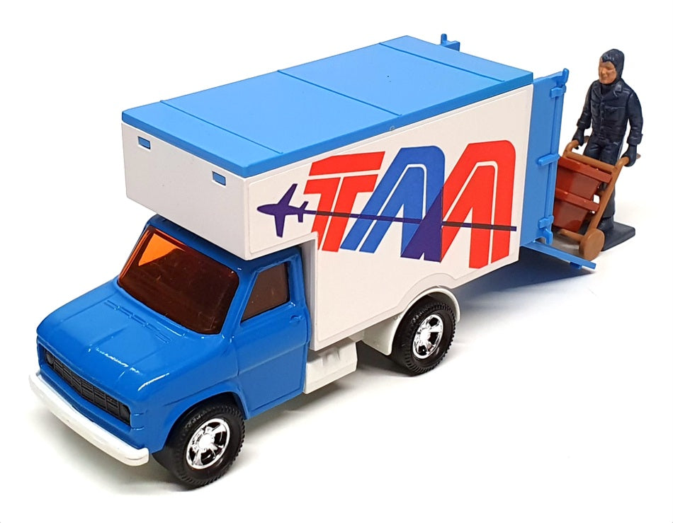 Matchbox Appx 11cm Long K-29 - Ford Delivery Van - Blue/White/Red