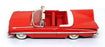 Vitesse 1/43 Scale 390 - 1960 Chevrolet Impala Open Cabrio - Red/Red Interior