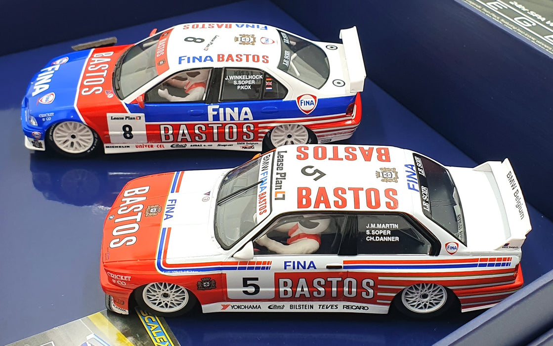 Scalextric 1/32 Scale C4875A - 24Hr SPA Winners BMW Twin Pack #5 #8 Legends