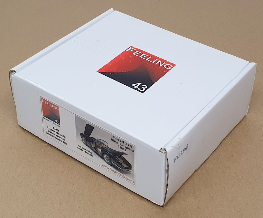 Feeling 43 1/43 Scale KL1954B - 1954 Ferrari 375 King Leopold - Black