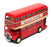 Corgi 12cm Long Diecast D599 - AEC D/Deck Bus Western - Red