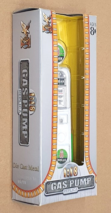 Road Signature 1/18 Scale 98600 - Petrol Gas Pump (Indian Gasoline) White/Green