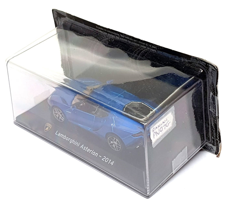 Panini 1/43 Scale Diecast PN07G - 2014 Lamborghini Asterion - Met. Blue