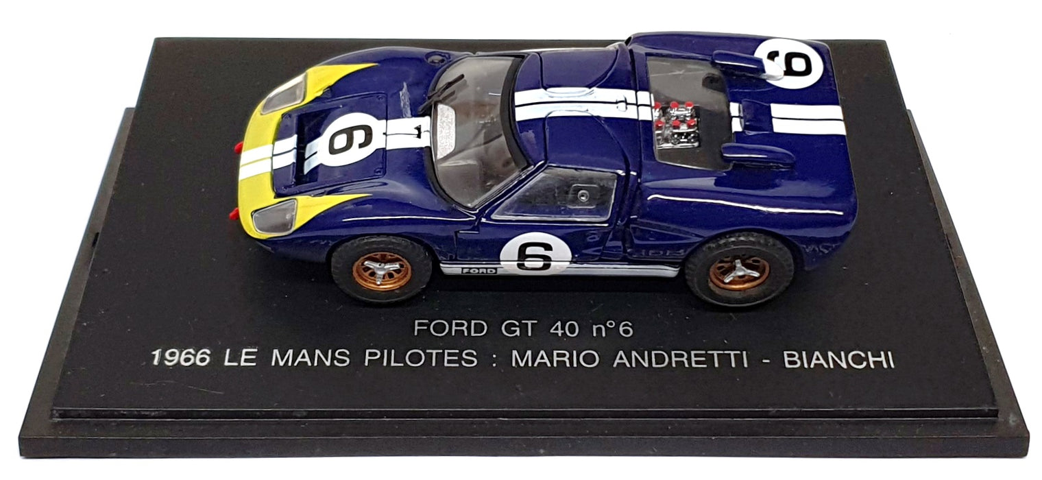 Eagle's Race 1/43 Scale ER06 - Ford GT40 #6 Le Mans 1966 Andretti/Bianchi