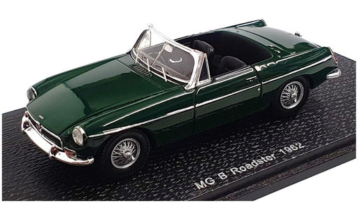 Spark 1/43 Scale Resin S4137 - 1962 MGB Roadster - Green