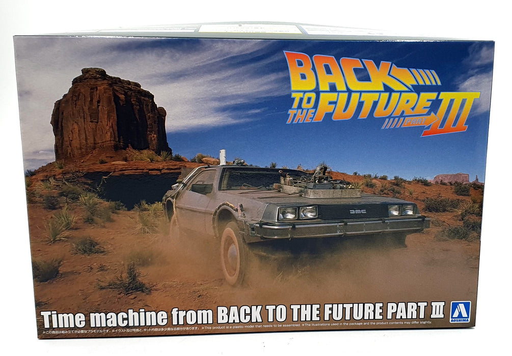 Aoshima 1/24 Scale Kit 06438 BTTF-03 - Time Machine Back to The Future Part III