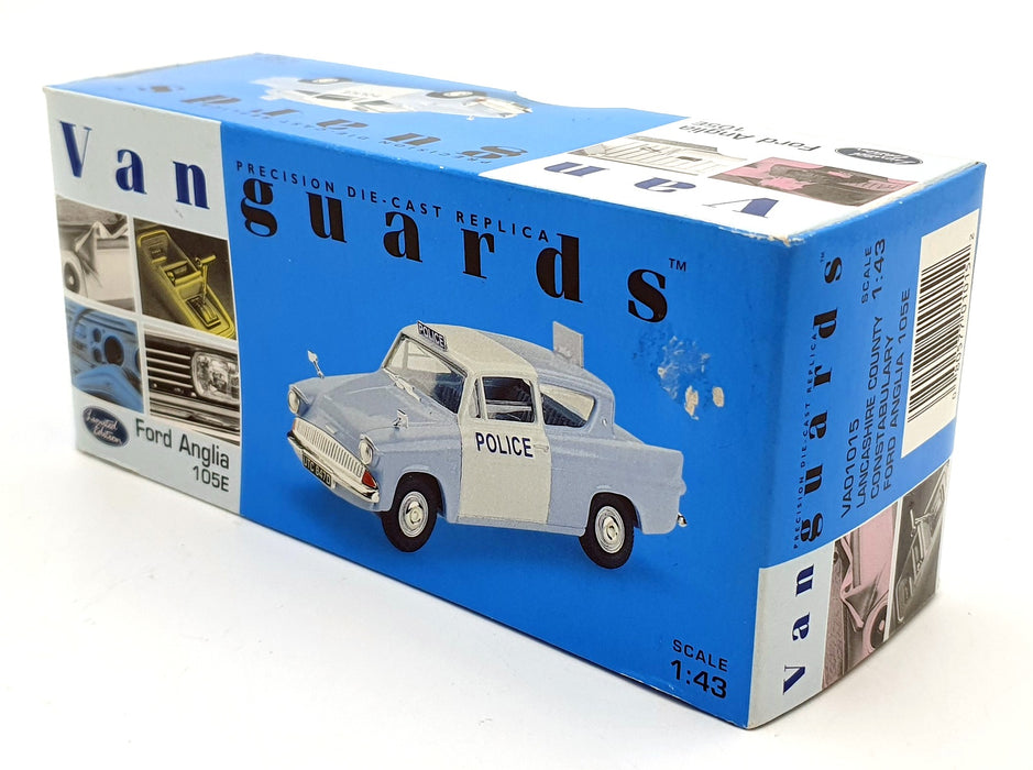 Vanguards 1/43 Scale VA01015 - Ford Anglia 105E Lancashire Constabulary