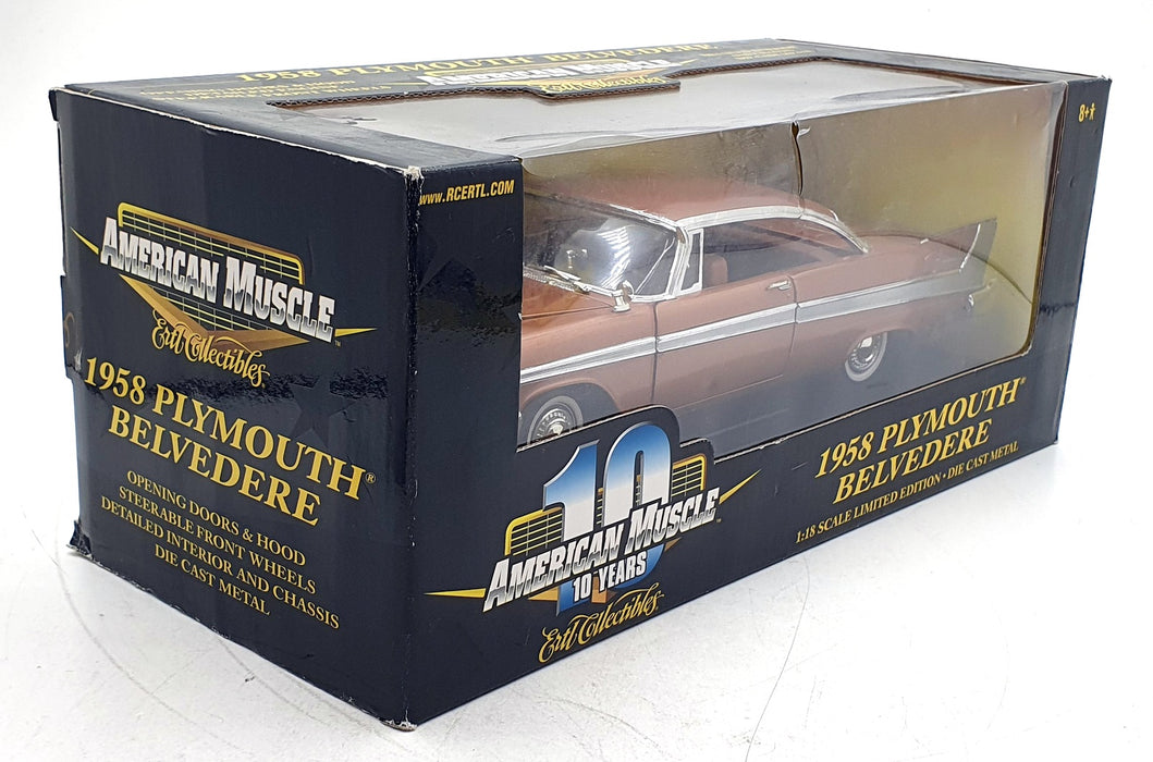 Ertl 1/18 Scale Diecast 36428 - Plymouth Belvedere - Metallic Brown
