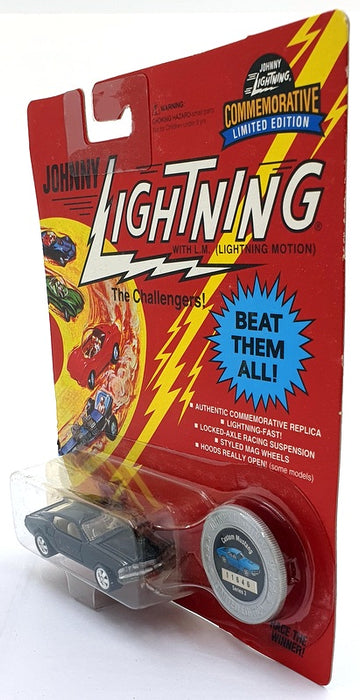 Johnny Lightning 1/64 Scale 100-122 - The Challengers Custom Mustang - Black