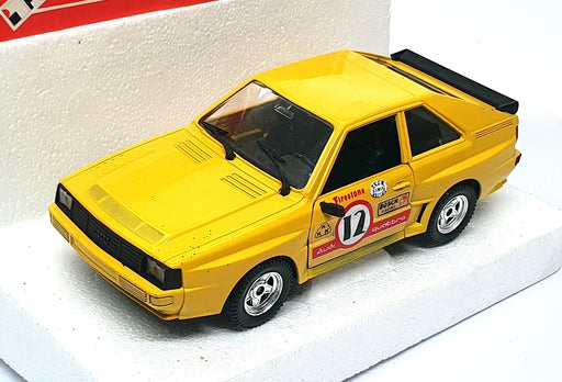 Polistil 1/25 Scale Diecast 02205 - Audi 4 Sport #12 - Yellow