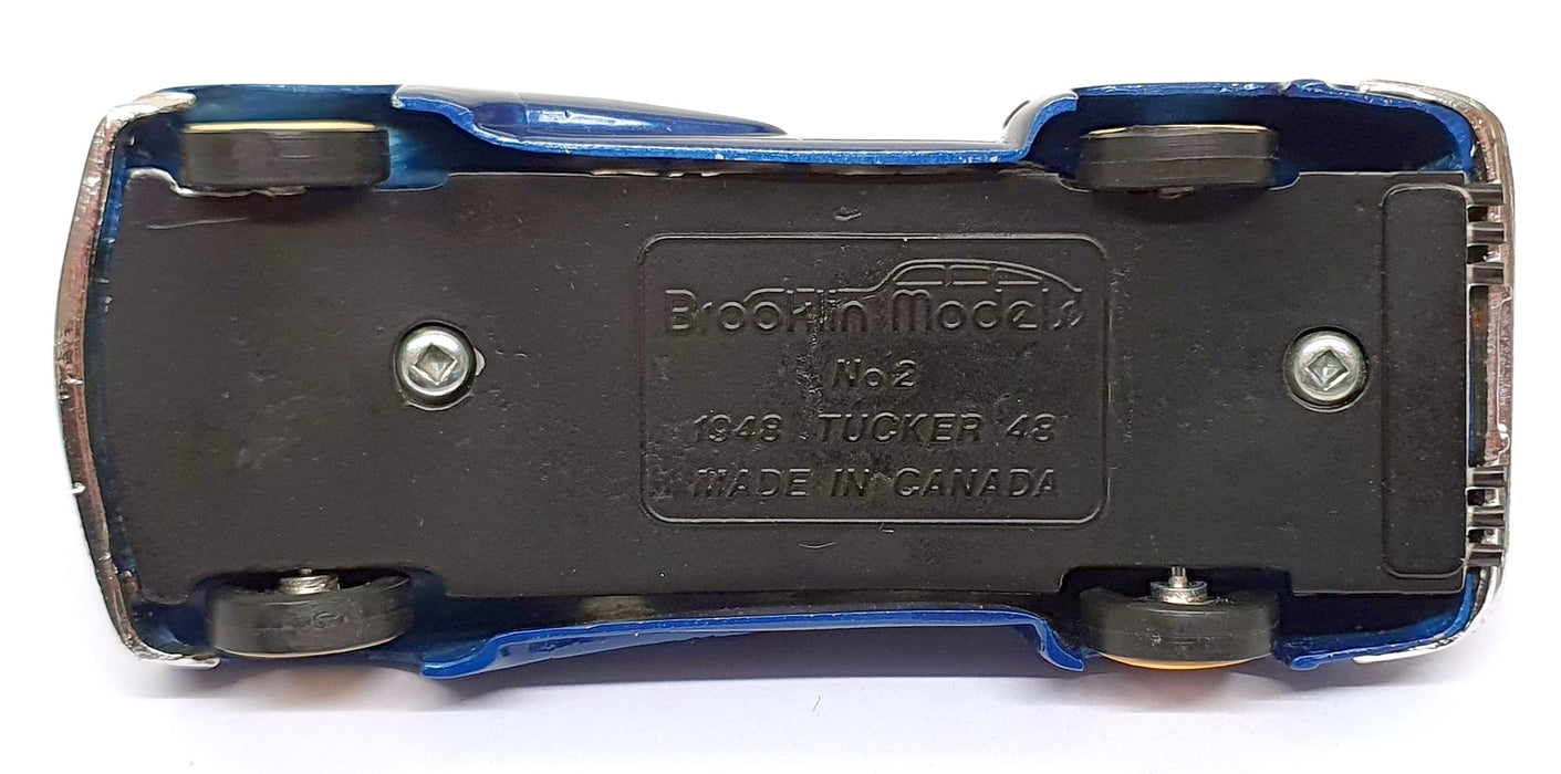 Brooklin Models 1/43 Scale BRK2 - 1948 Tucker Torpedo - Met. Blue